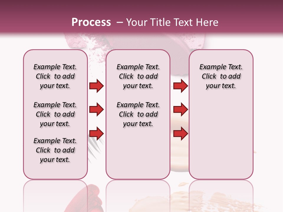 Dark Pink Cosmetic PowerPoint Template