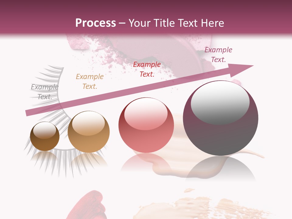Dark Pink Cosmetic PowerPoint Template