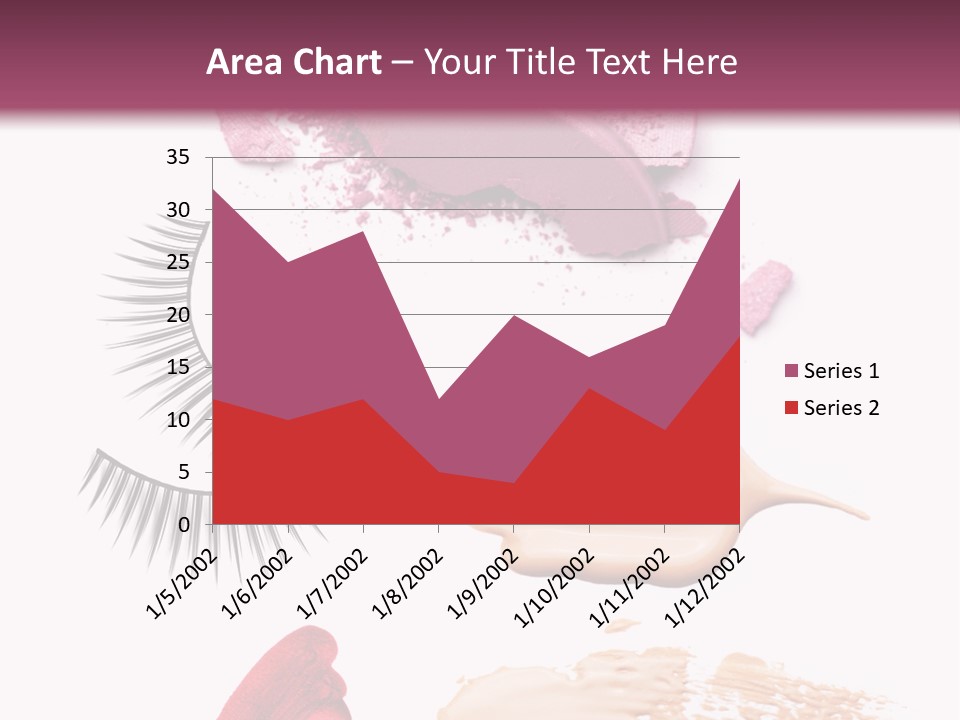 Dark Pink Cosmetic PowerPoint Template