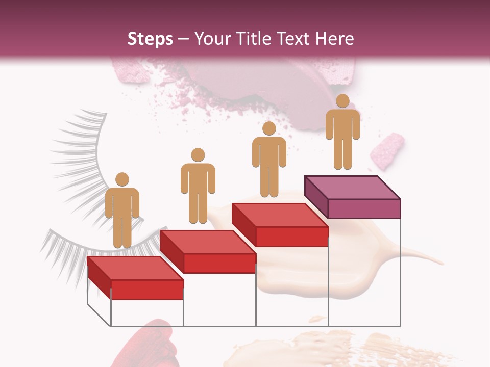 Dark Pink Cosmetic PowerPoint Template