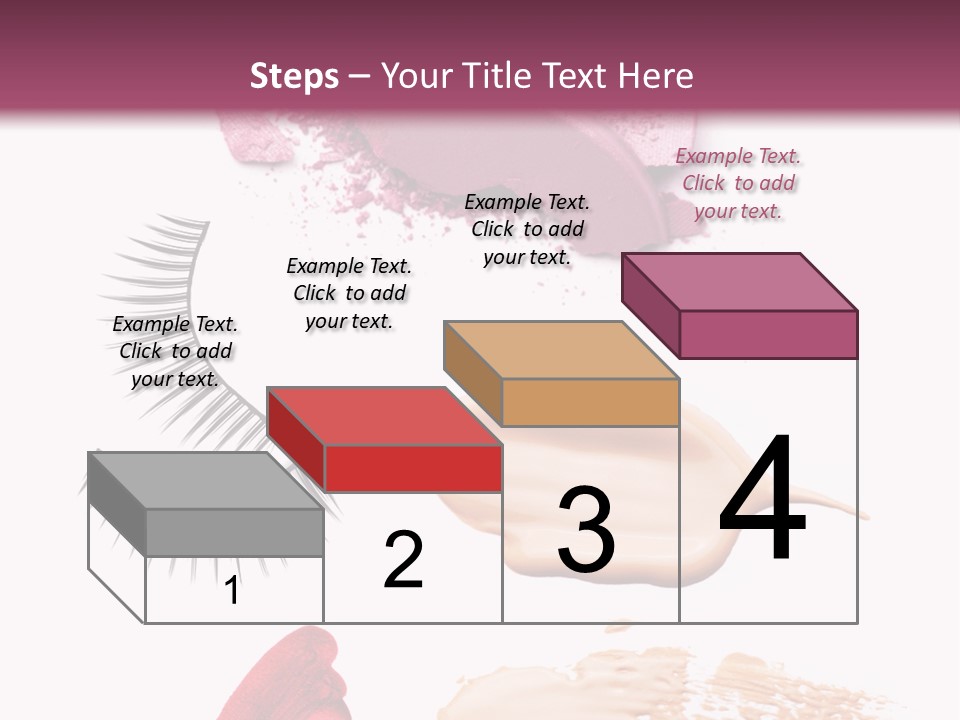 Dark Pink Cosmetic PowerPoint Template