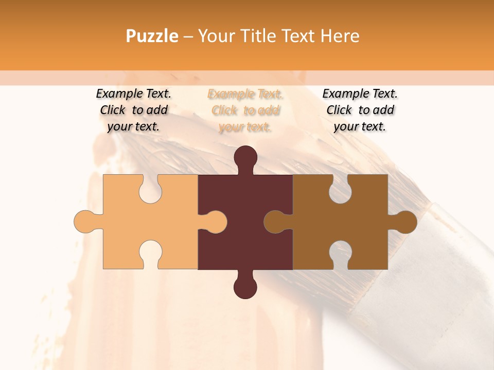 Color Background Smear PowerPoint Template