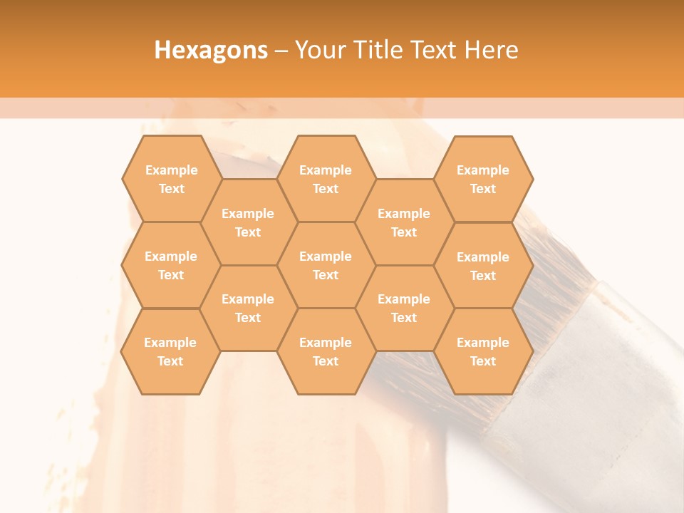 Color Background Smear PowerPoint Template