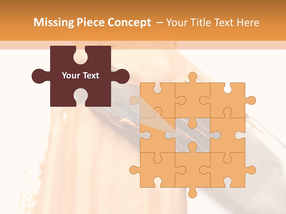 Color Background Smear PowerPoint Template