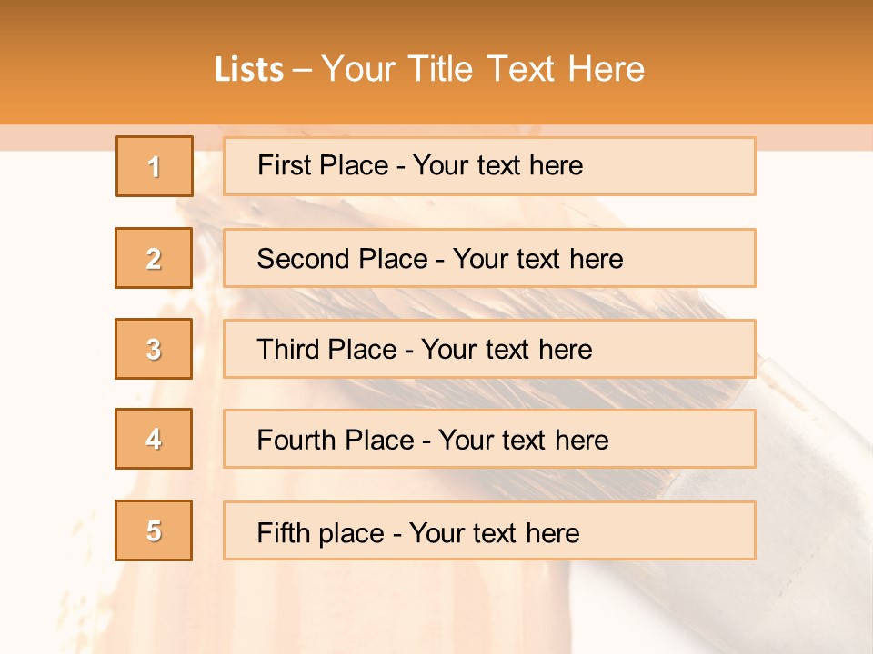 Color Background Smear PowerPoint Template