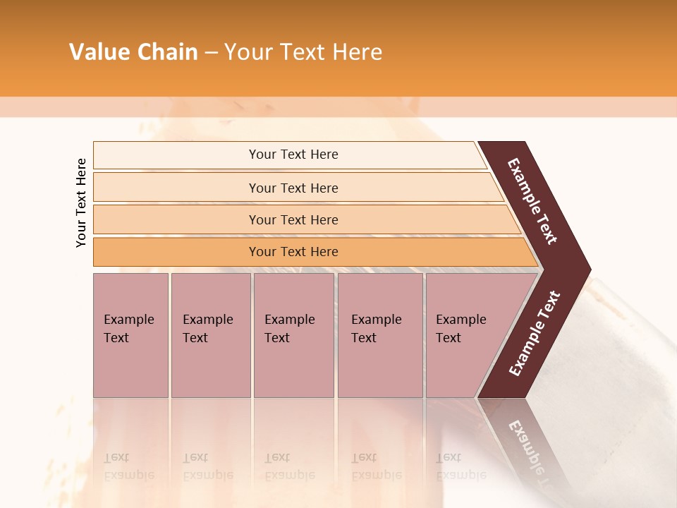Color Background Smear PowerPoint Template