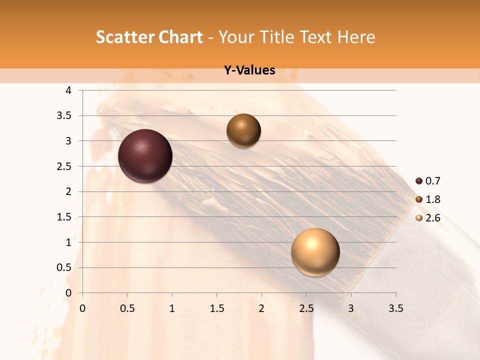 Color Background Smear PowerPoint Template