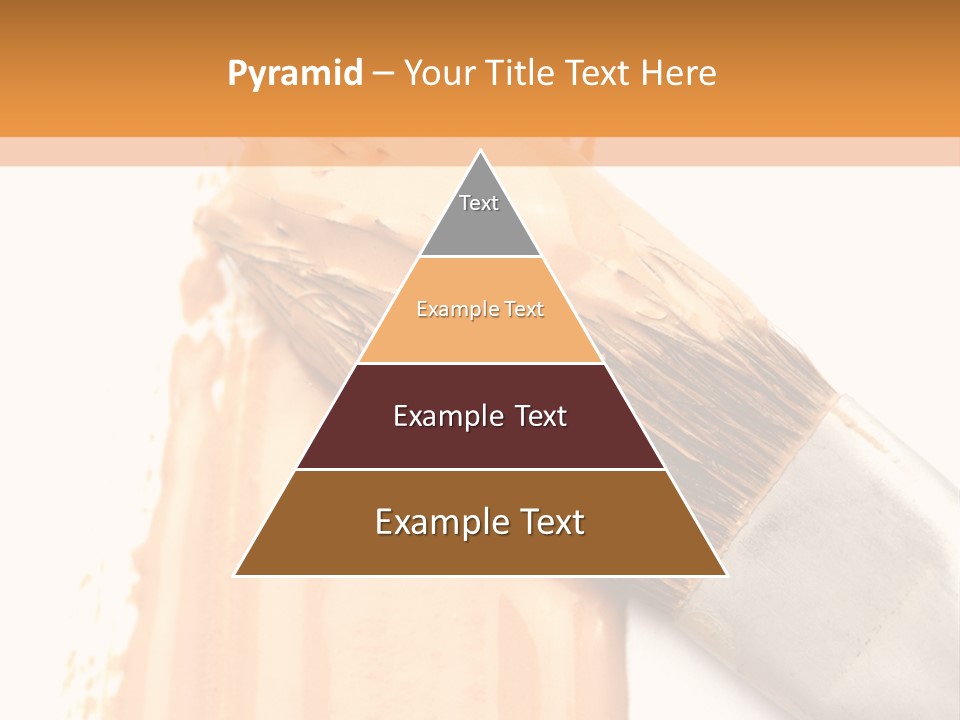 Color Background Smear PowerPoint Template