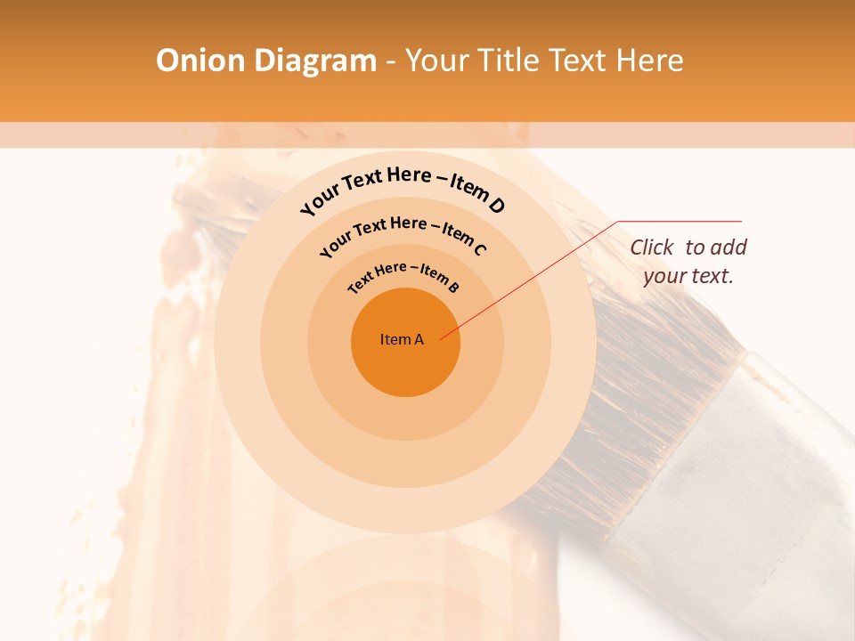 Color Background Smear PowerPoint Template