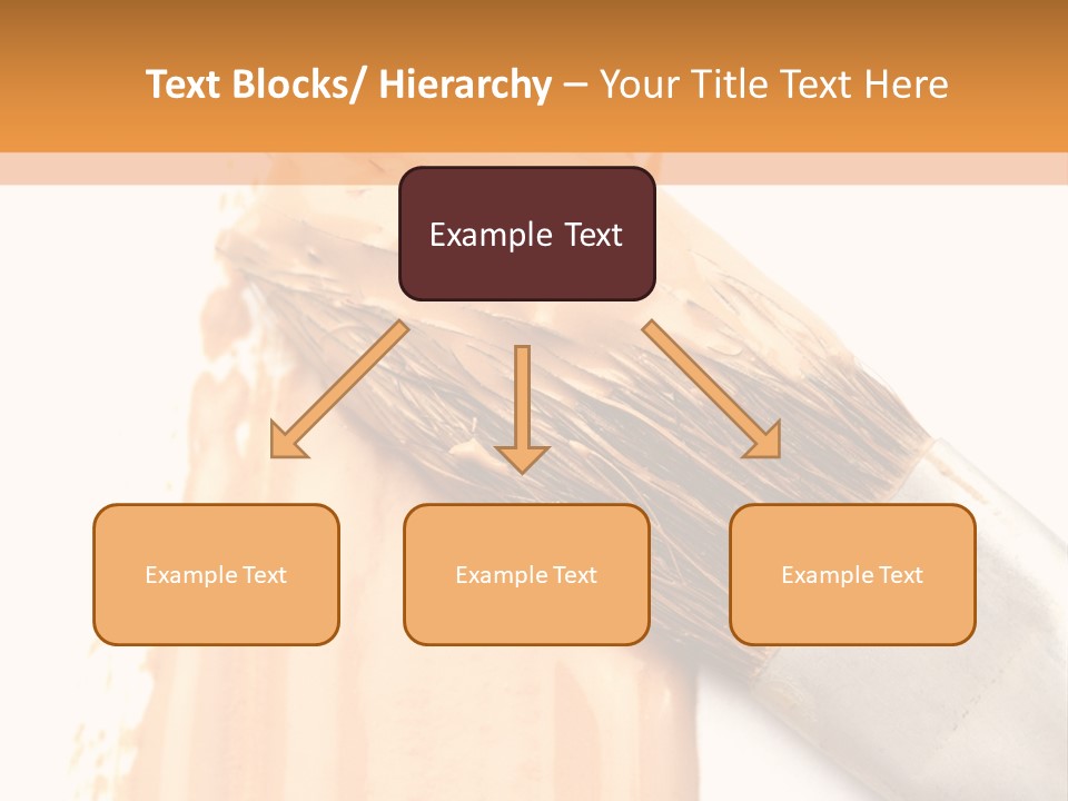 Color Background Smear PowerPoint Template
