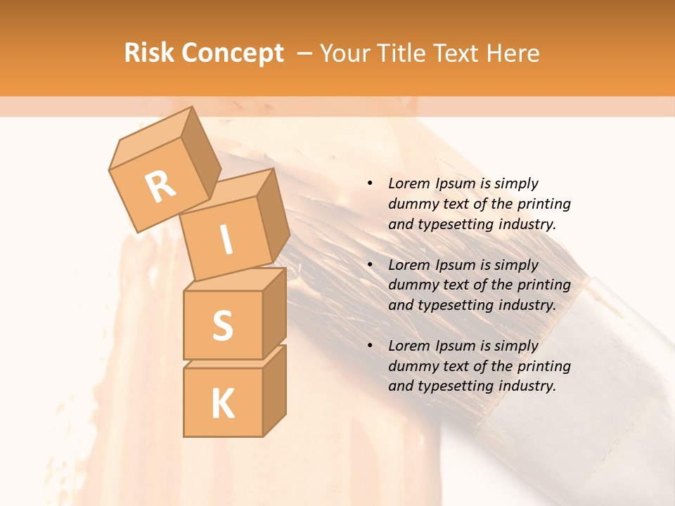 Color Background Smear PowerPoint Template