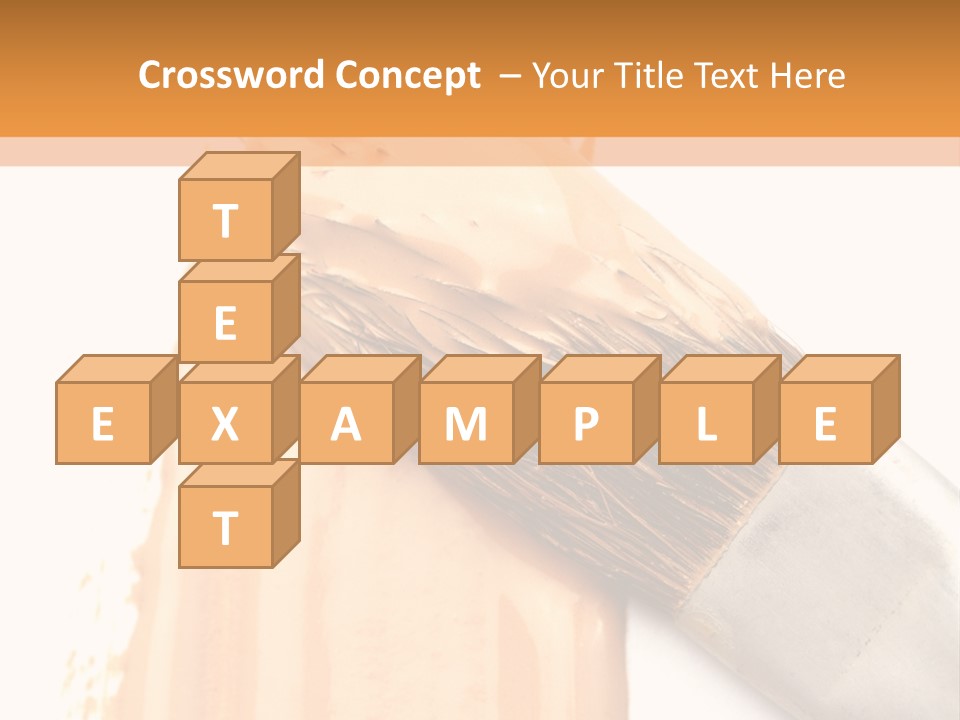 Color Background Smear PowerPoint Template