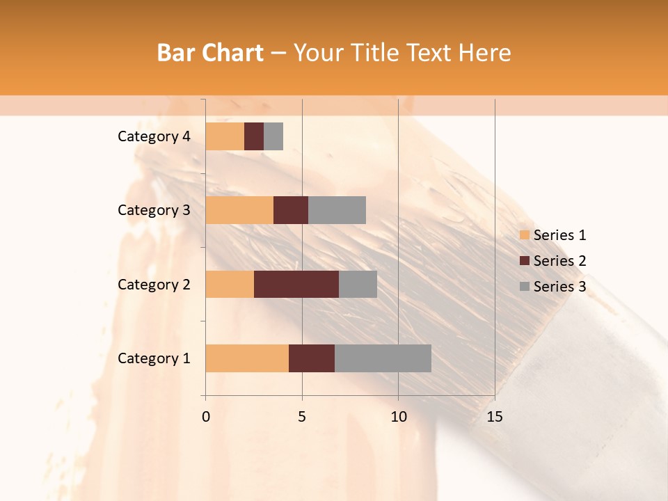 Color Background Smear PowerPoint Template