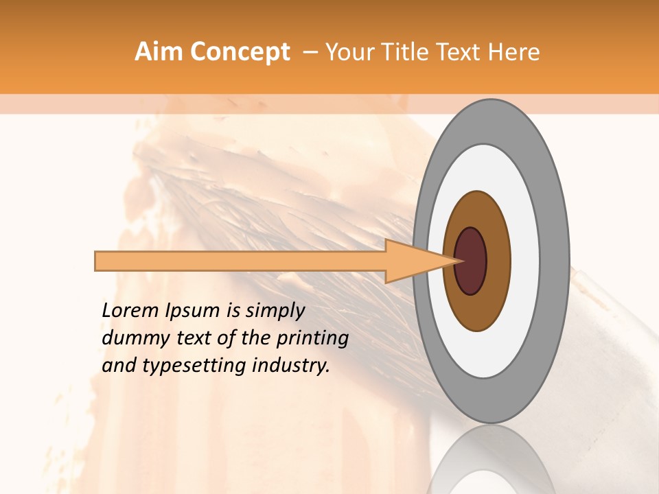 Color Background Smear PowerPoint Template