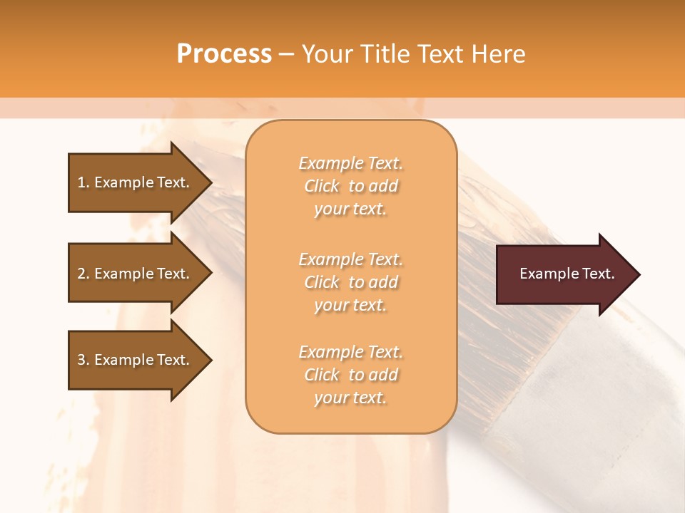 Color Background Smear PowerPoint Template