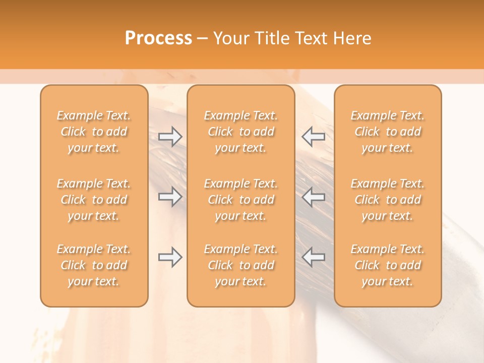Color Background Smear PowerPoint Template