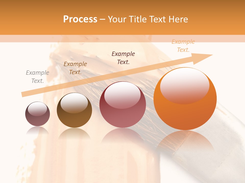 Color Background Smear PowerPoint Template