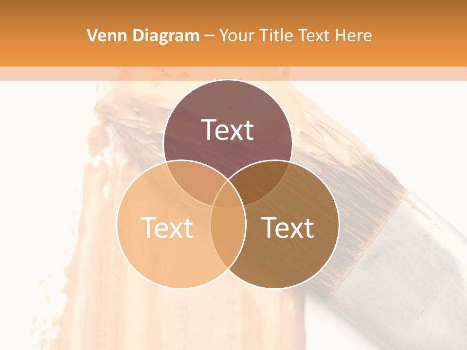 Color Background Smear PowerPoint Template