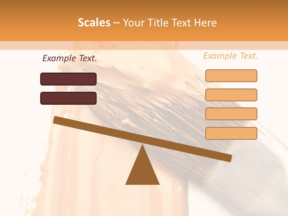Color Background Smear PowerPoint Template