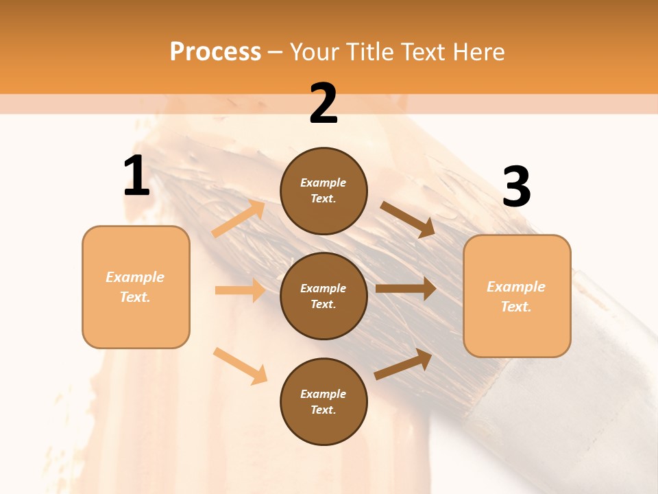 Color Background Smear PowerPoint Template