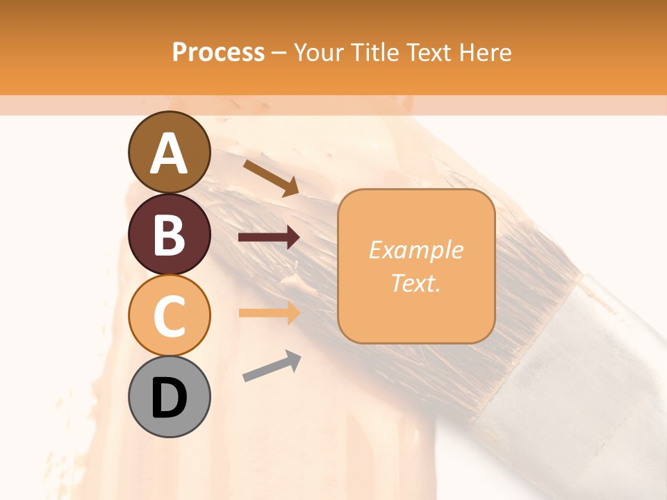 Color Background Smear PowerPoint Template