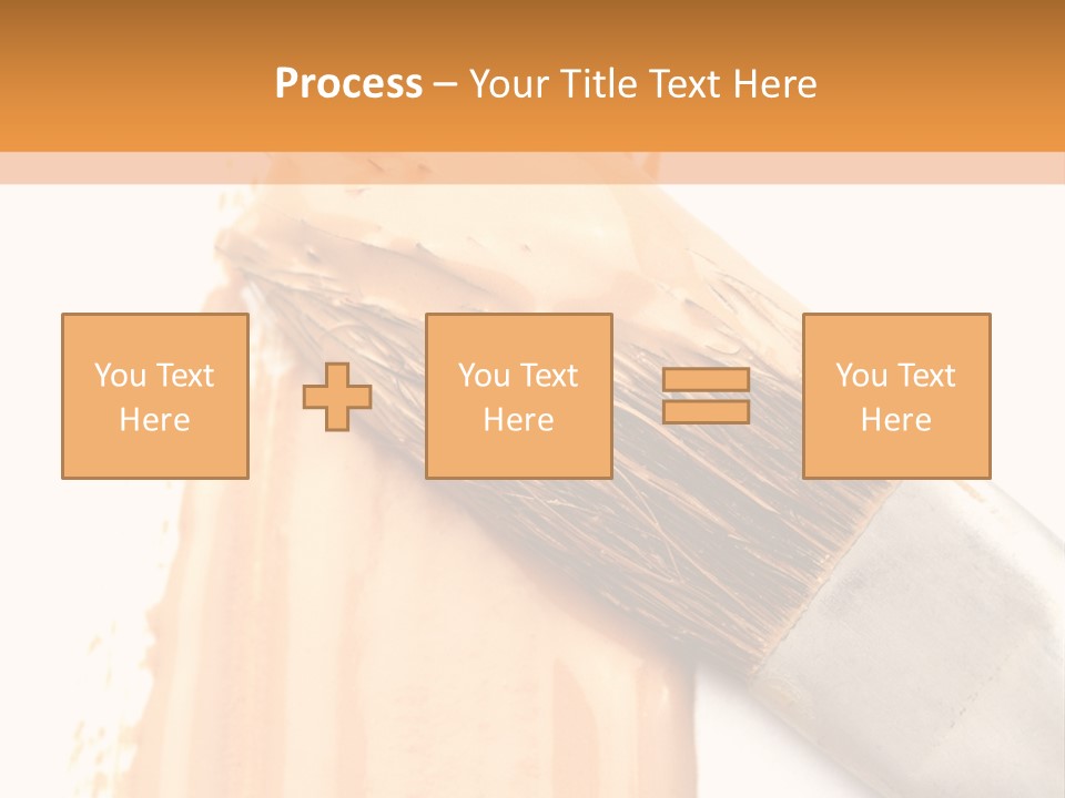 Color Background Smear PowerPoint Template