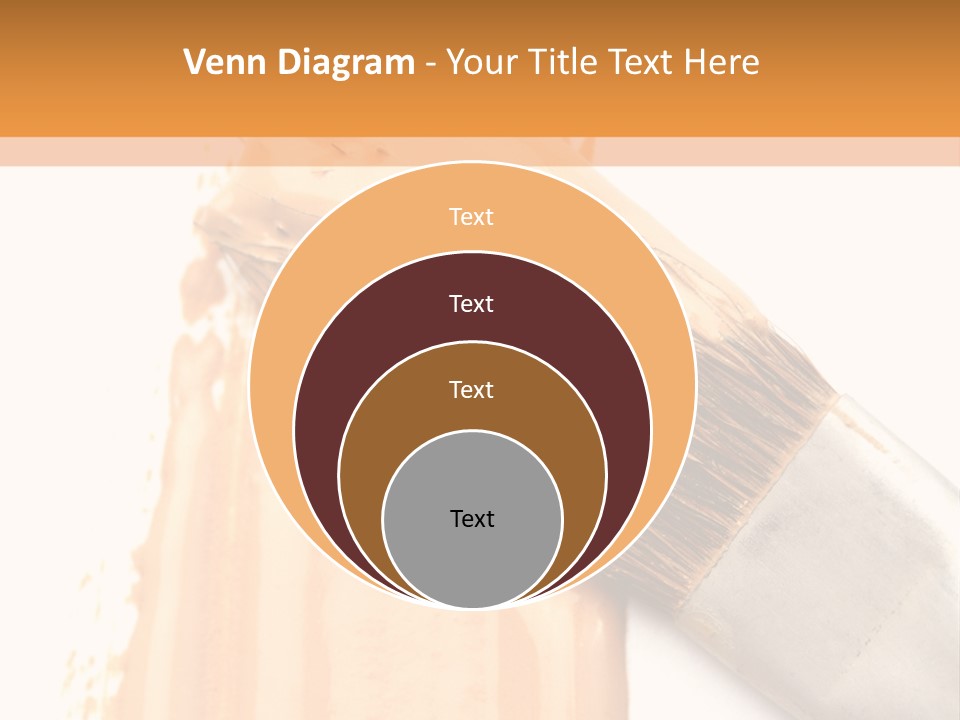 Color Background Smear PowerPoint Template