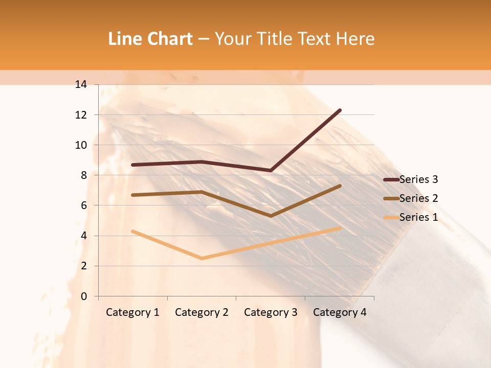Color Background Smear PowerPoint Template