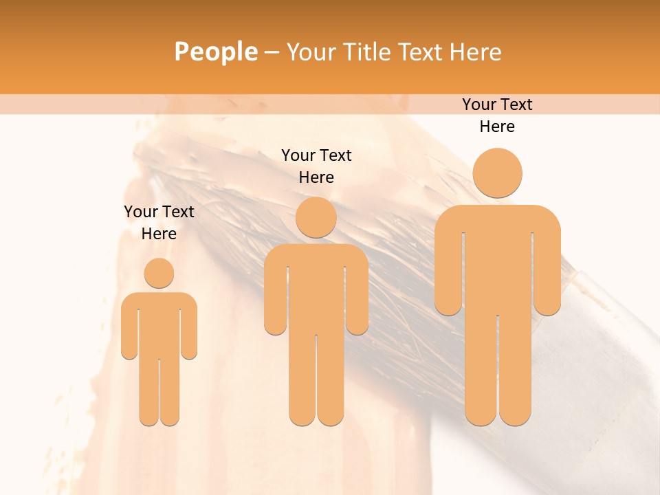 Color Background Smear PowerPoint Template