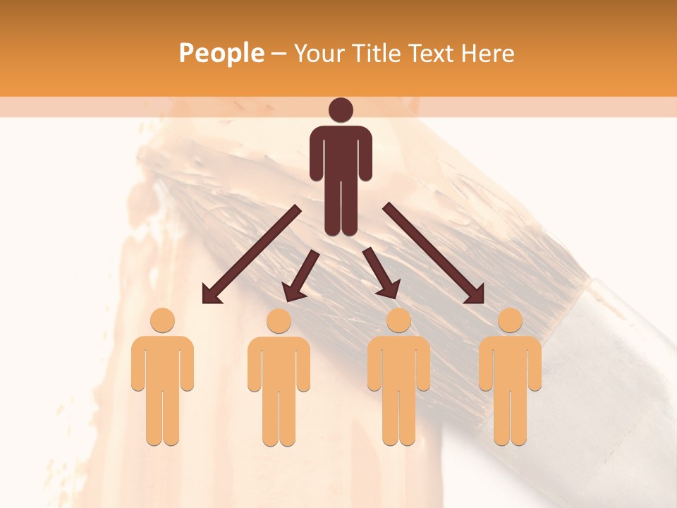 Color Background Smear PowerPoint Template