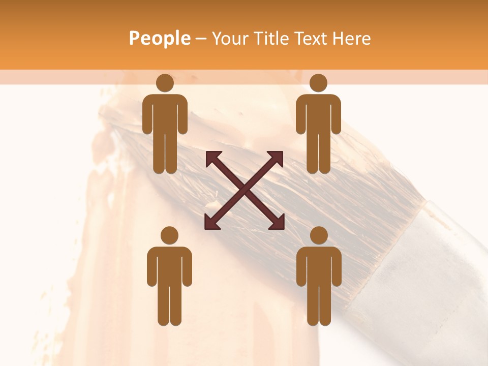 Color Background Smear PowerPoint Template