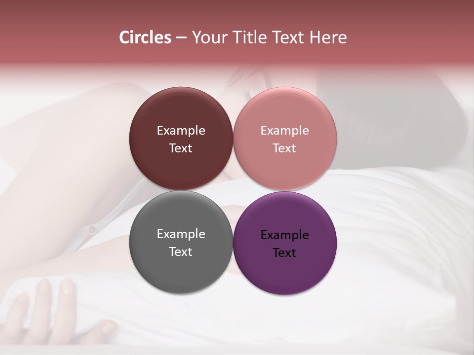 Calmness Bedtime Good PowerPoint Template