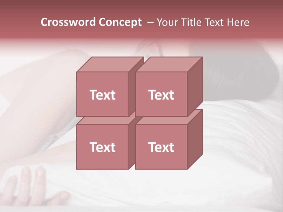 Calmness Bedtime Good PowerPoint Template