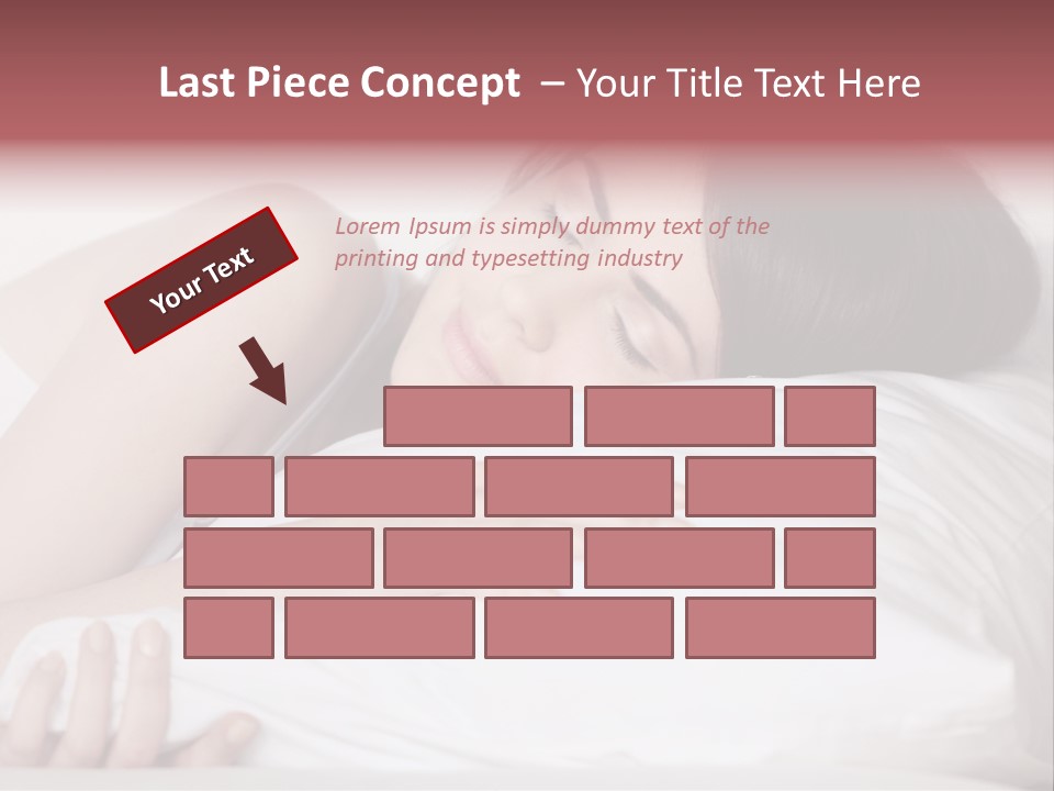 Calmness Bedtime Good PowerPoint Template