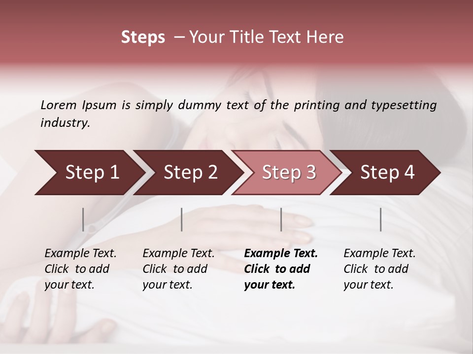 Calmness Bedtime Good PowerPoint Template