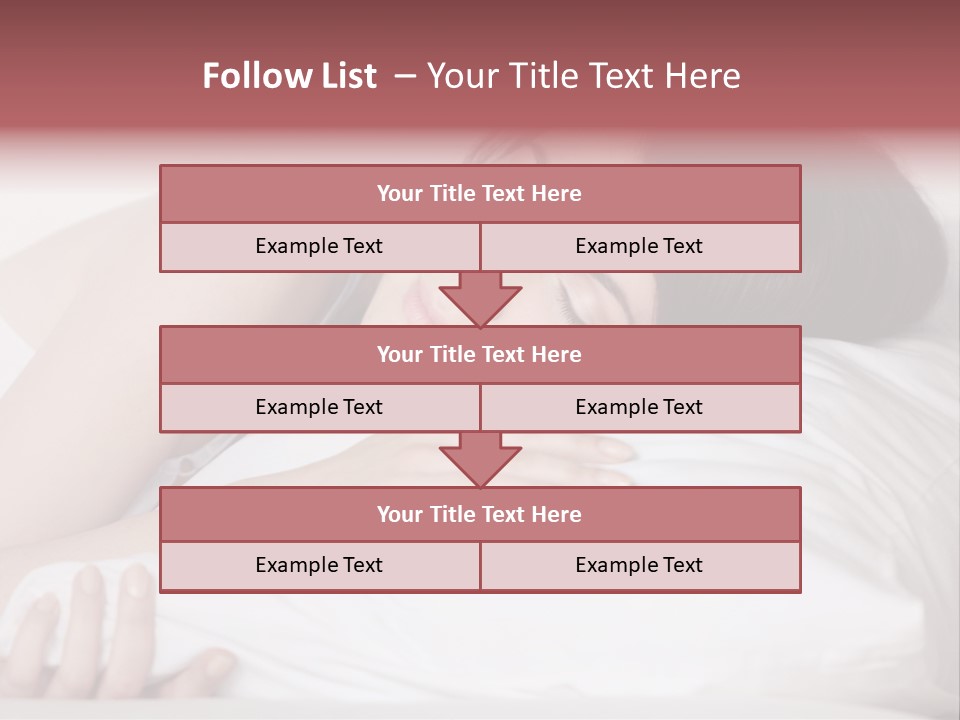 Calmness Bedtime Good PowerPoint Template