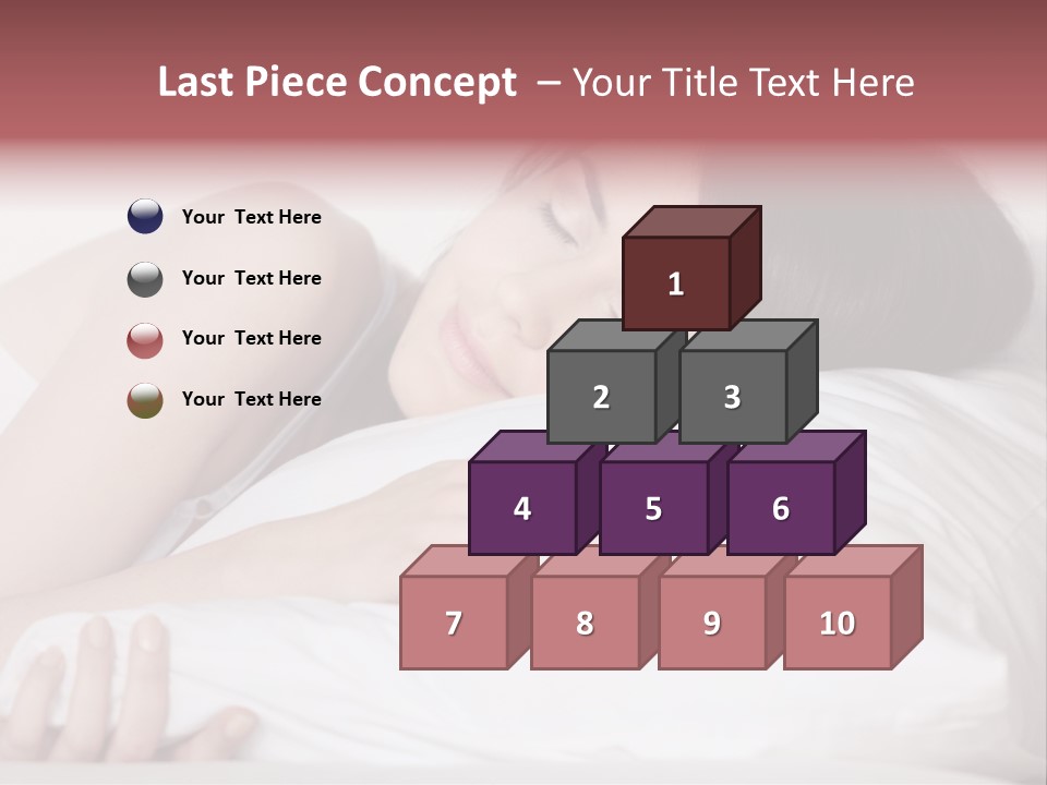 Calmness Bedtime Good PowerPoint Template