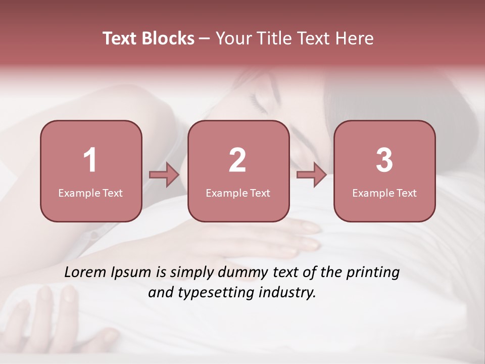 Calmness Bedtime Good PowerPoint Template