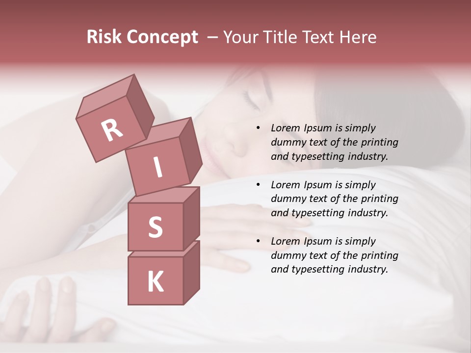 Calmness Bedtime Good PowerPoint Template