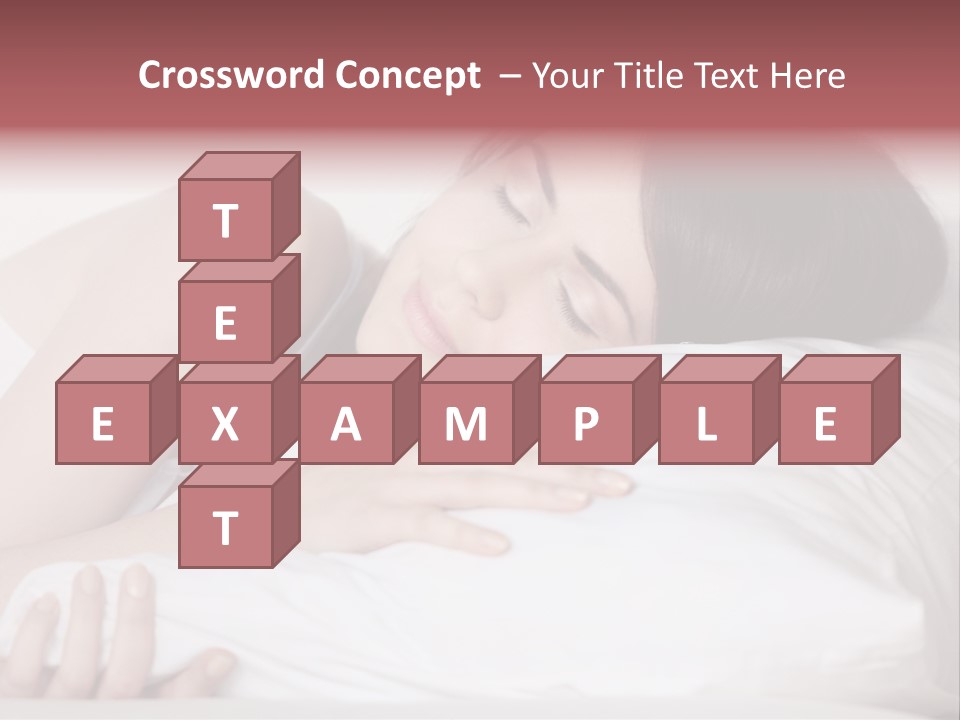 Calmness Bedtime Good PowerPoint Template