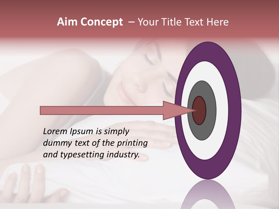 Calmness Bedtime Good PowerPoint Template