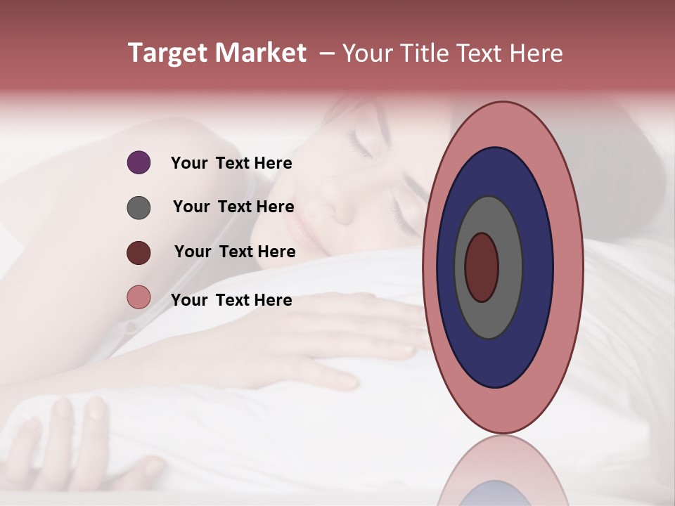 Calmness Bedtime Good PowerPoint Template