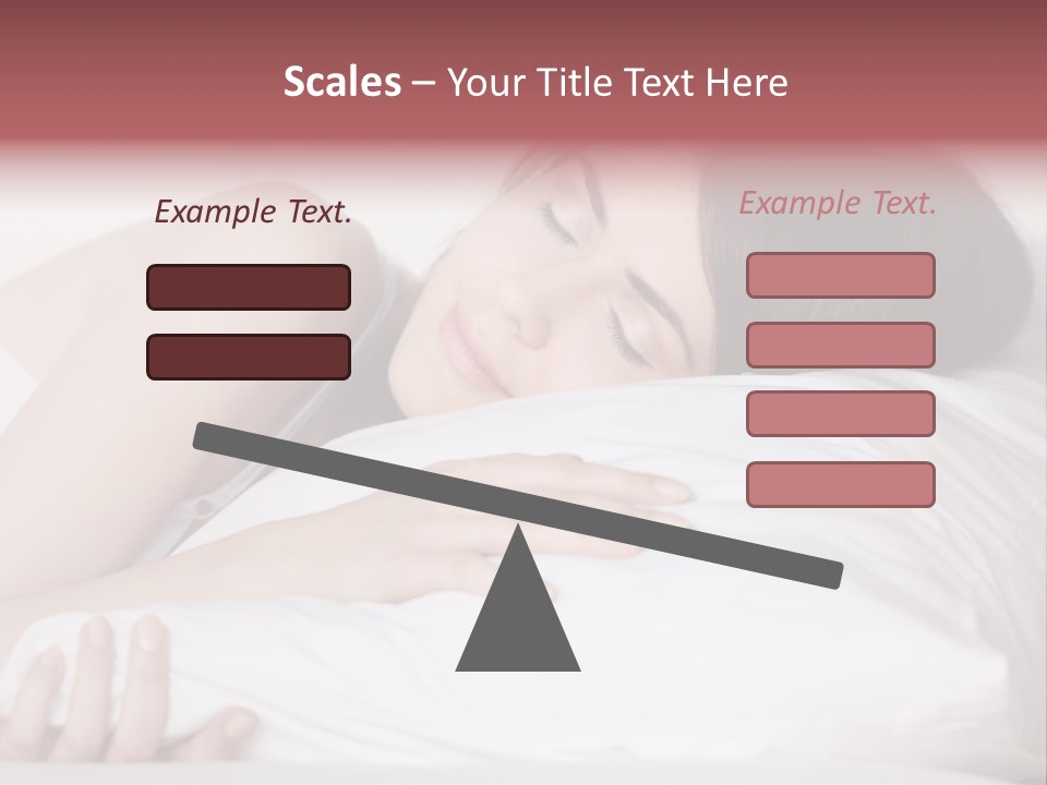 Calmness Bedtime Good PowerPoint Template