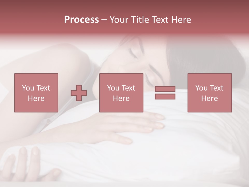 Calmness Bedtime Good PowerPoint Template