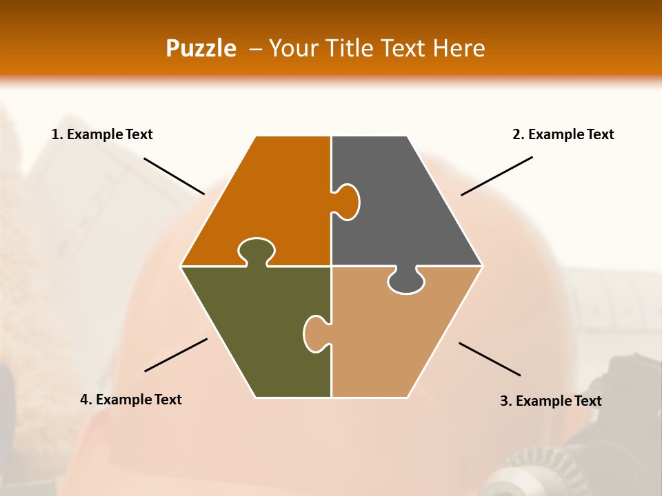 Helmet Mechanic Engineer PowerPoint Template
