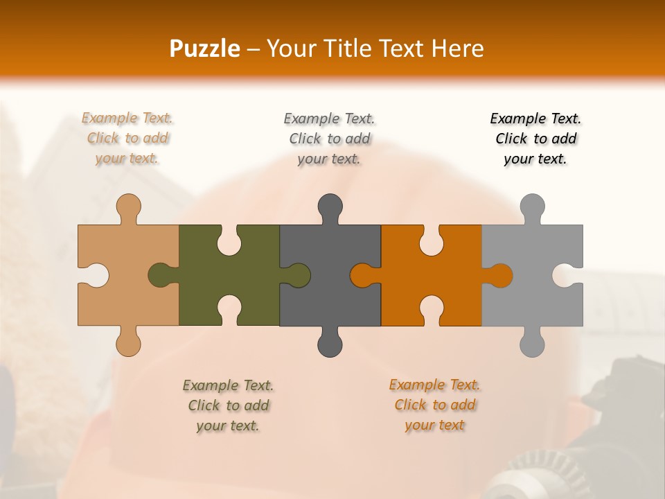 Helmet Mechanic Engineer PowerPoint Template