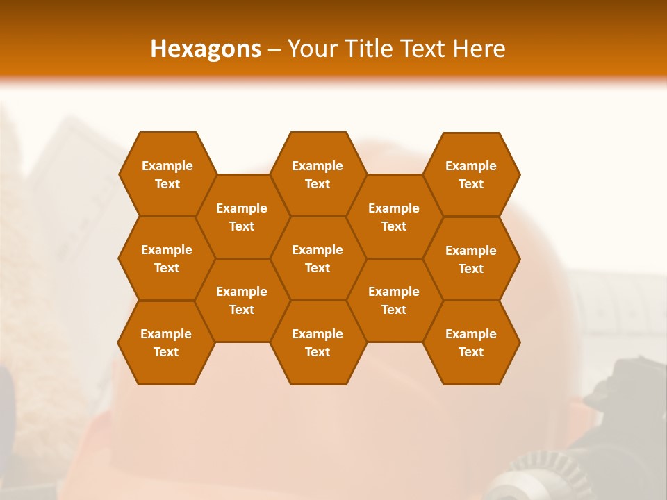 Helmet Mechanic Engineer PowerPoint Template