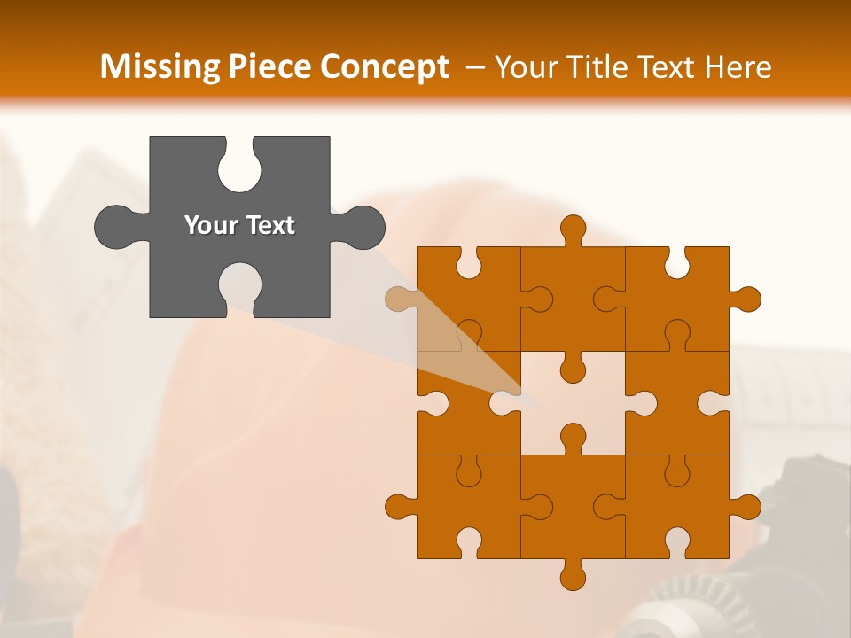 Helmet Mechanic Engineer PowerPoint Template