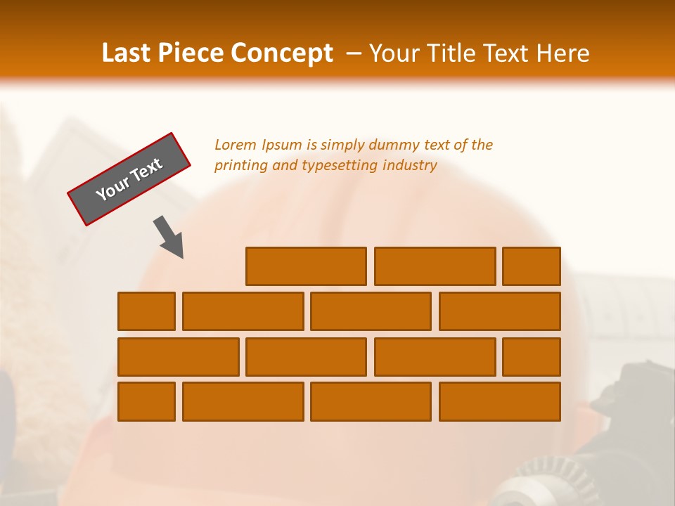Helmet Mechanic Engineer PowerPoint Template
