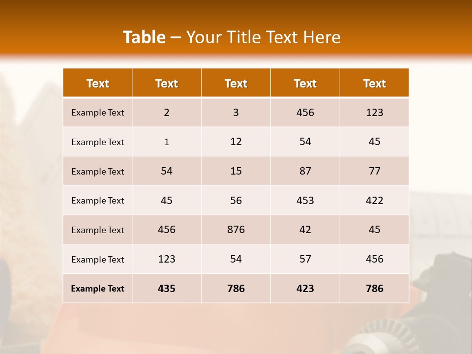 Helmet Mechanic Engineer PowerPoint Template